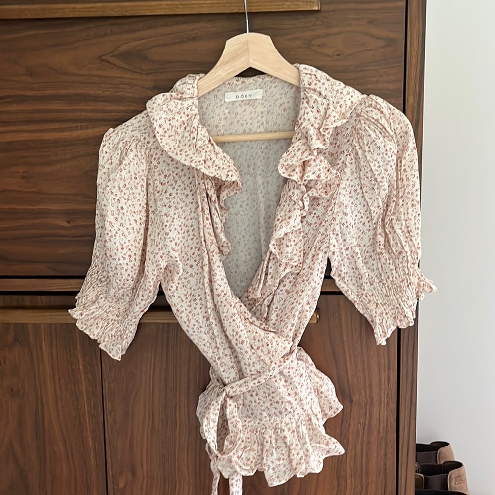 Dôen Wrap top